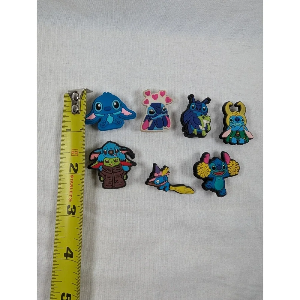 Lilo & Stitch Shoe Charms Lot of 7